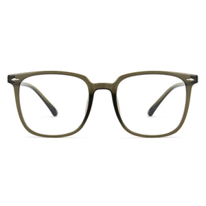 Oversized Square Anti-Blue Light Glasses-8368