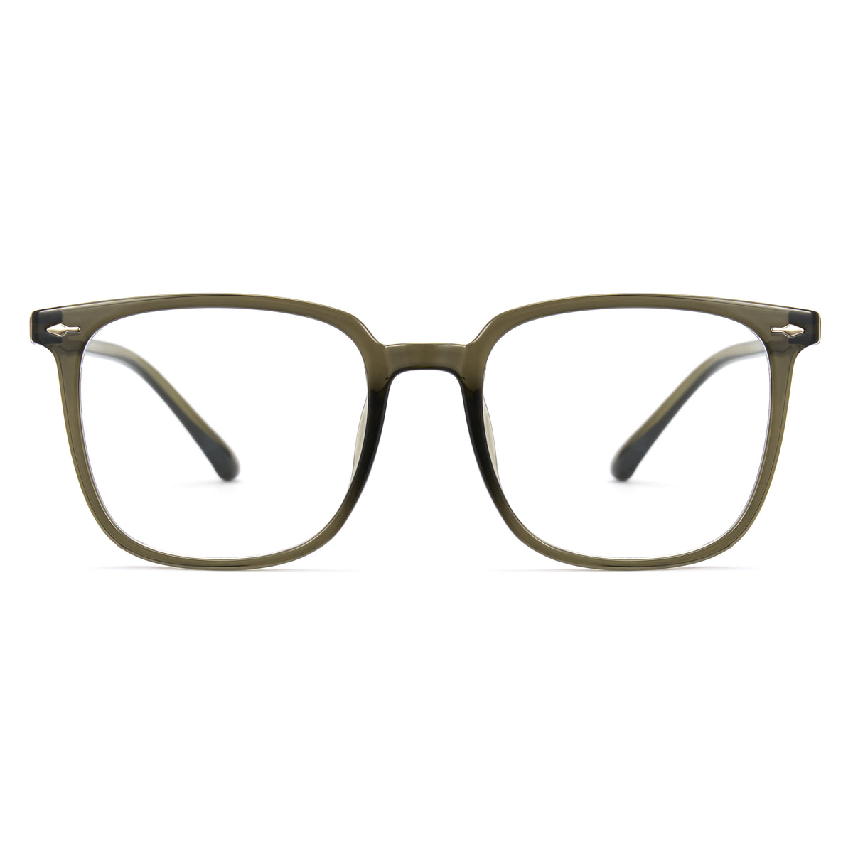 Oversized Square Anti-Blue Light Glasses-8368