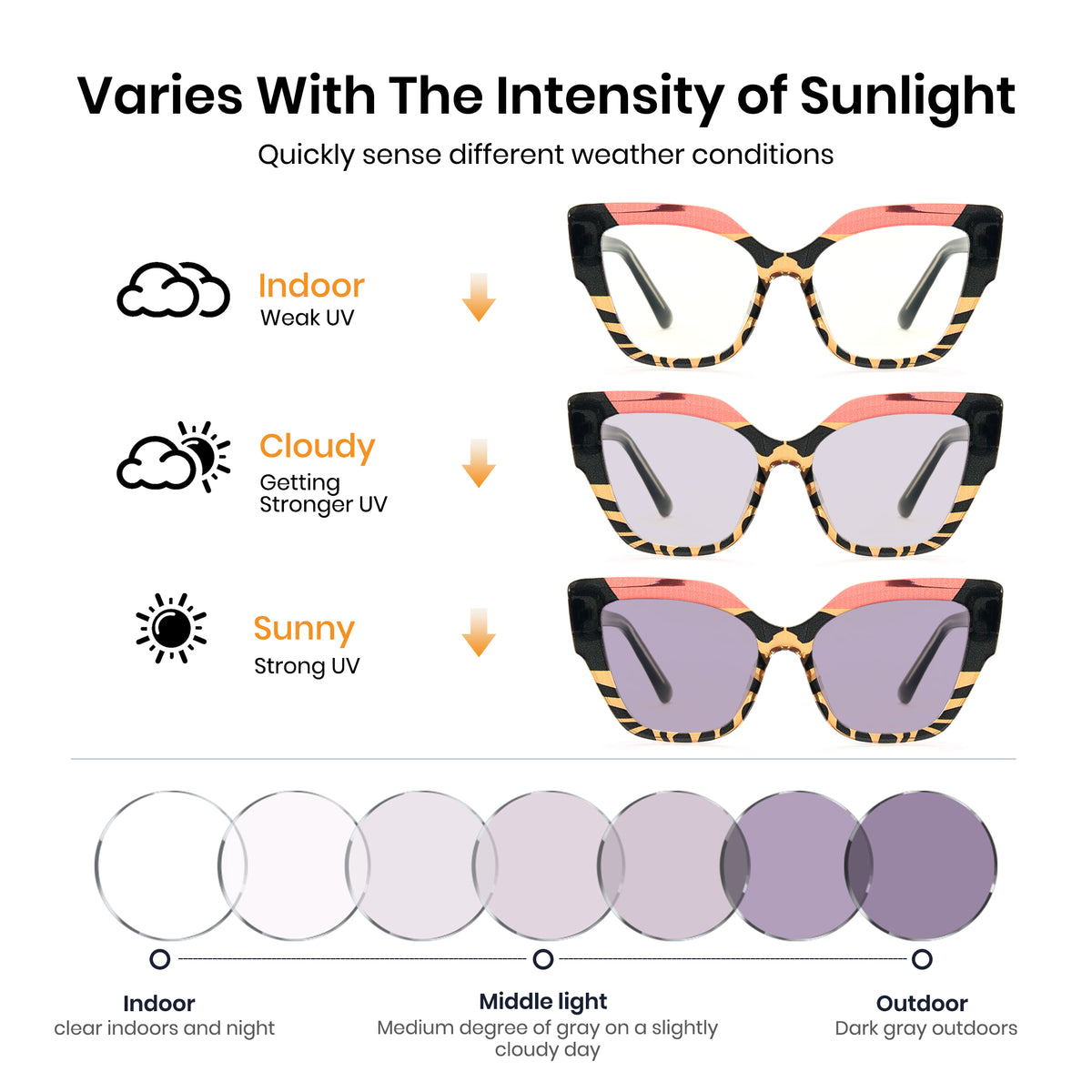 Photochromic Glasses 8371