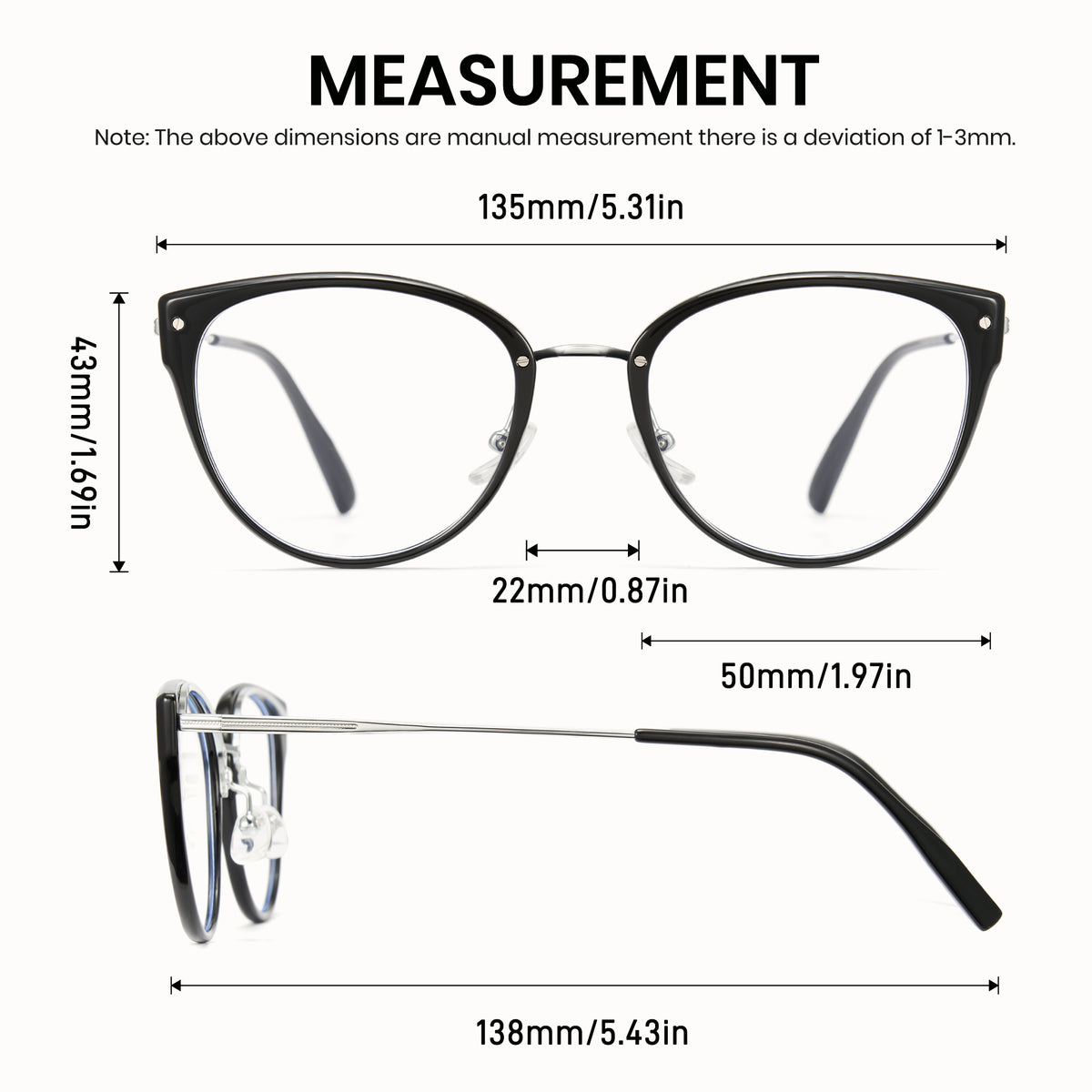 Anti Blue Light Computer Glasses 8383