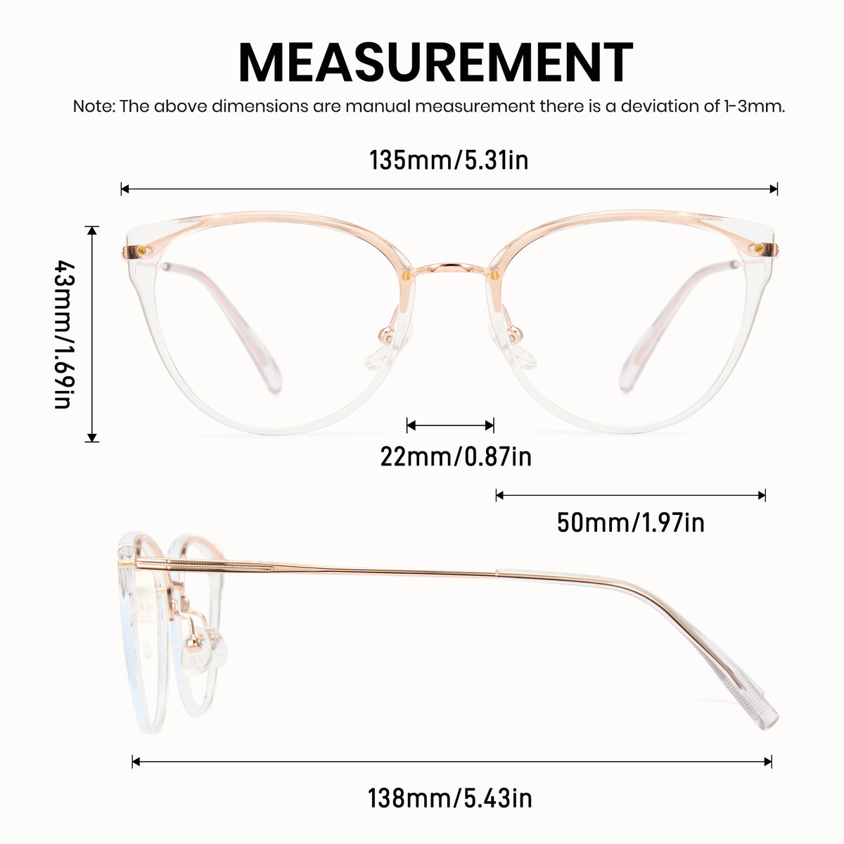 Anti Blue Light Computer Glasses 8383