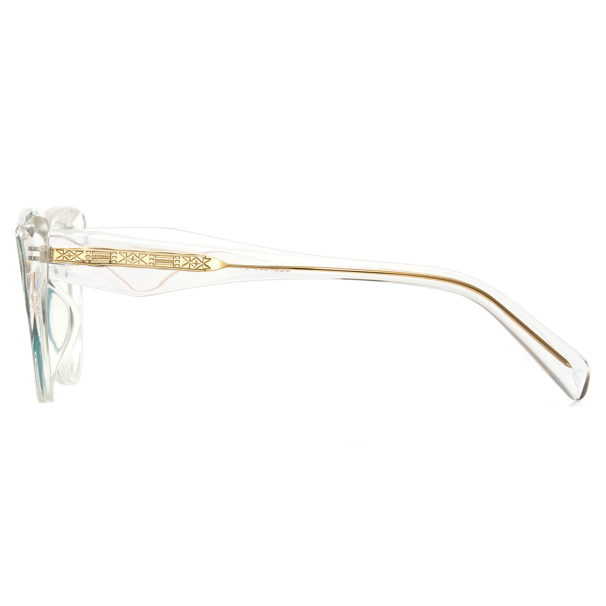 Transparent clear cat eye computer glasses, women's blue light blocking, SKU 8385T34