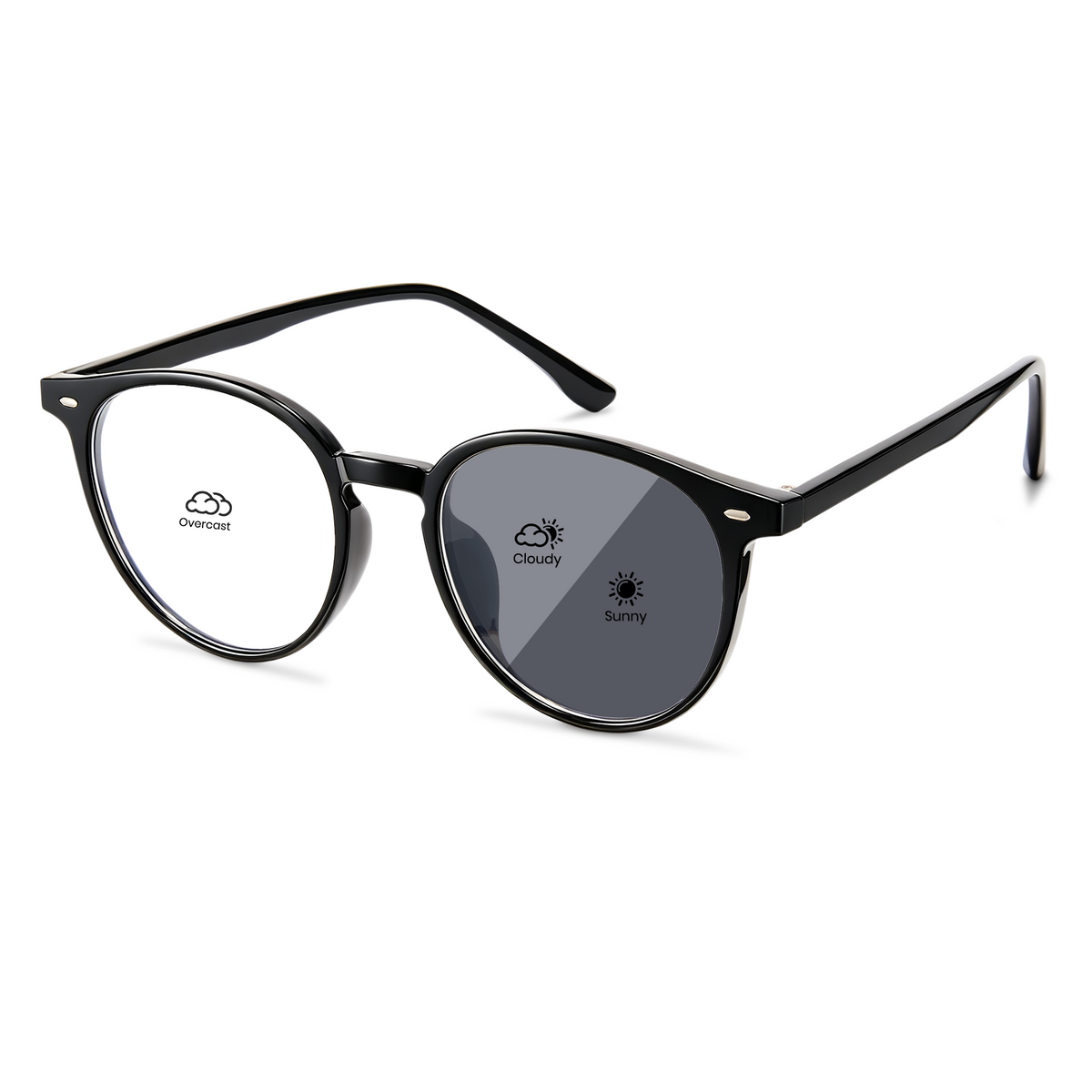 Anti Blue Light Photochromic Glasses 8390