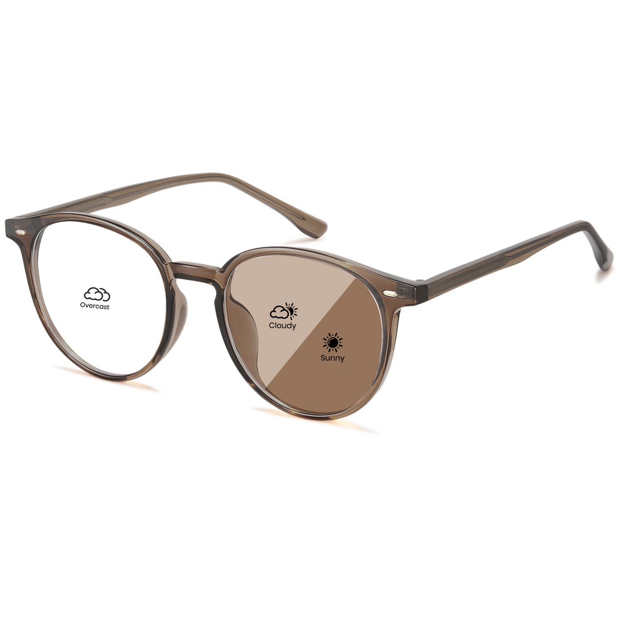 Anti Blue Light Photochromic Glasses 8390