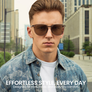 Anti Blue Light Photochromic Glasses 8390