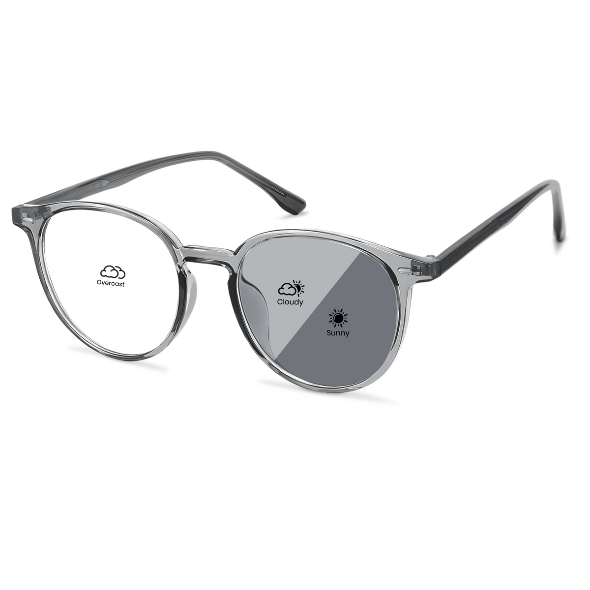 Anti Blue Light Photochromic Glasses 8390
