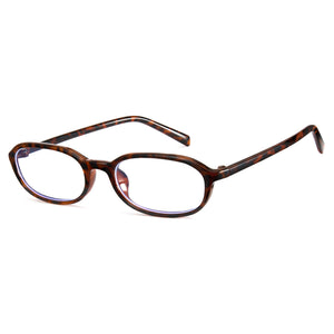 Office siren glasses in tortoise oval frame – retro 90s workwear vibe