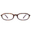 Office siren glasses in tortoise oval frame – retro 90s workwear vibe