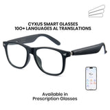 Cyxus Smart Glasses AI Real-Time Translation 8284
