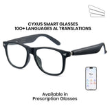 Cyxus Smart Glasses AI Play Music 8284