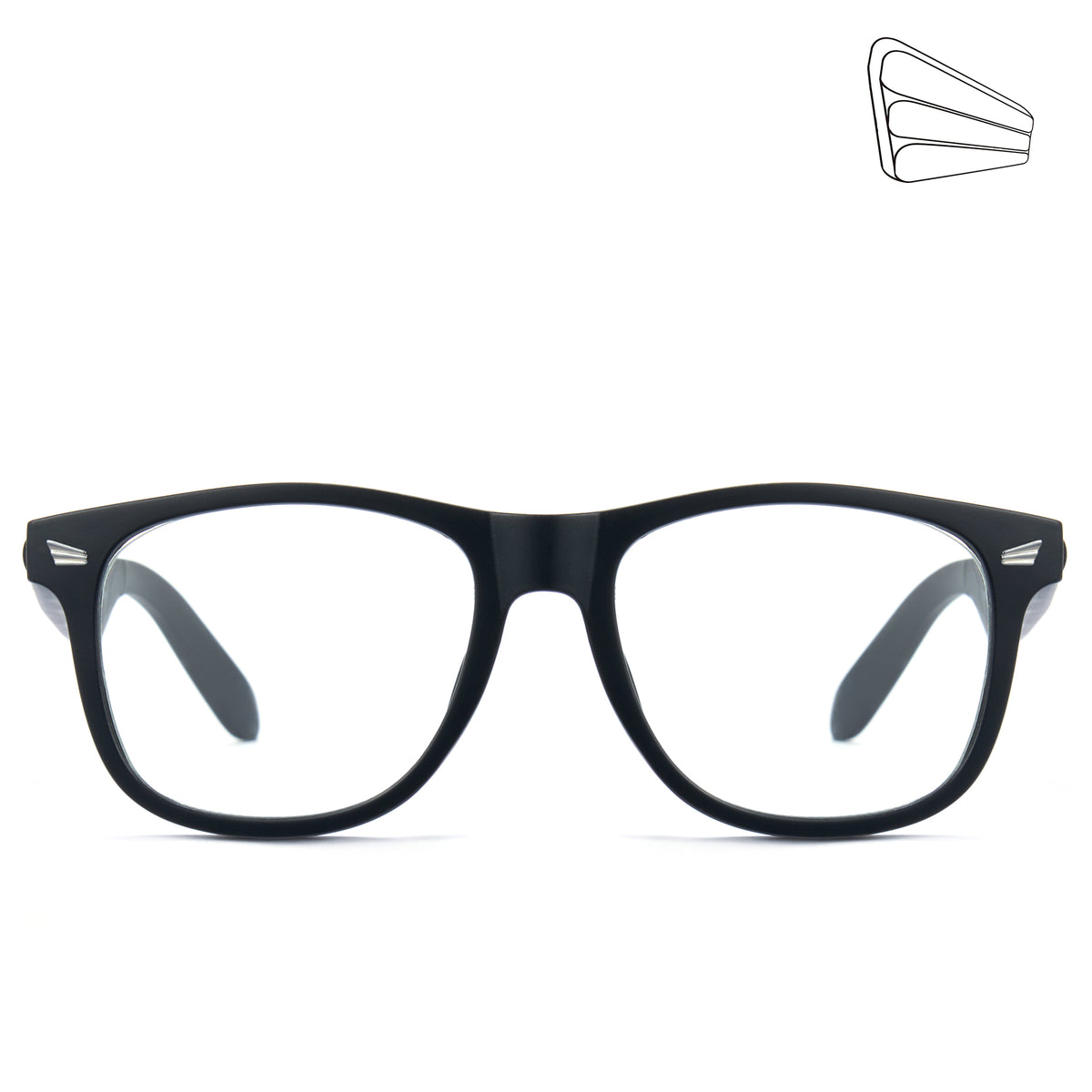 CYXUS Smart Glasses AI Play Music Long Lasting 24h 8284