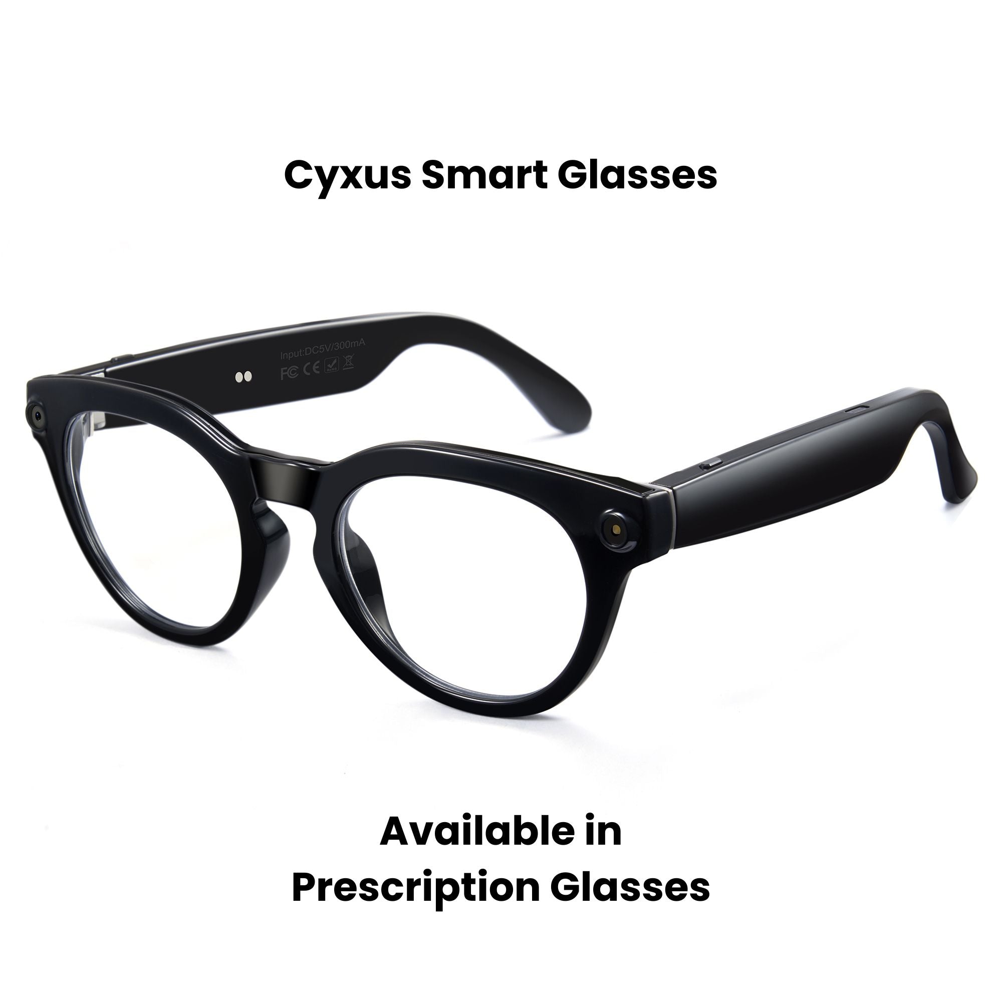 Cyxus Smart Glasses Real-Time Translation 4K Camera Hands-Free ...