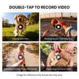 Video clip suggestions with icons and text on a white background