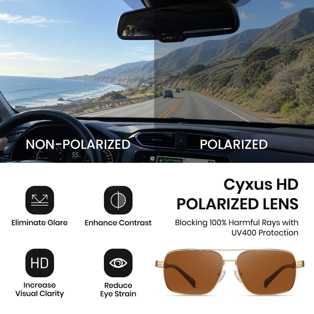Polarized Sunglasses AP1376