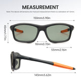 0.1 Seconds Photochromic Polarized Sunglasses P1176