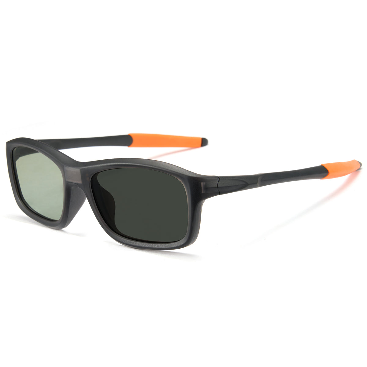 Cyxus 0.1 Seconds TR90 Photochromic Polarized Sunglasses P1176 Lens Turned Black メイン画像
