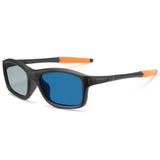 Cyxus 0.1 Seconds TR90 Photochromic Polarized Sunglasses P1176 Lens Turned Blue