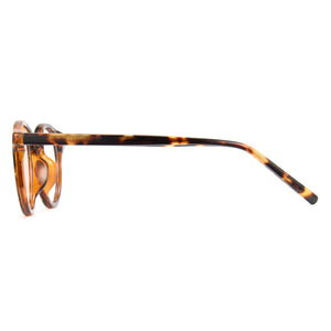 P1341 unisex round tortoise polarized sunglasses grey TAC lenses TR90 frame running fishing driving minimalist style