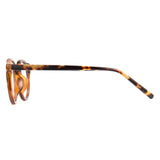 P1341 unisex round tortoise polarized sunglasses grey TAC lenses TR90 frame running fishing driving minimalist style