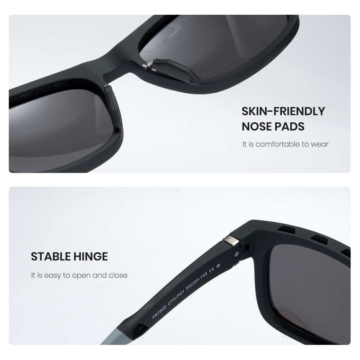 TR90 Polarized Sunglasses P1605
