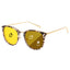 TR90 night vision sunglasses with yellow photochromic lens and gold temples, P1869Hi03