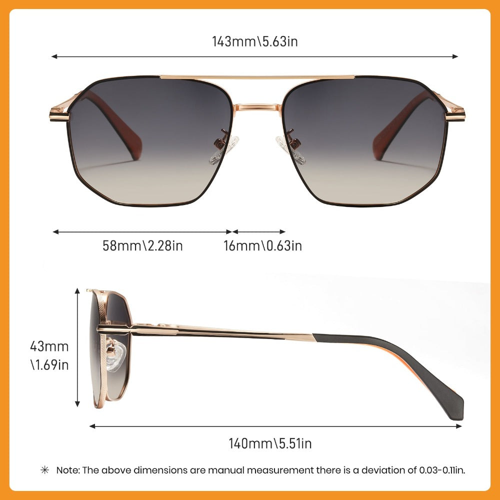 Cyxus Polarized Sunglasses P1021W06 