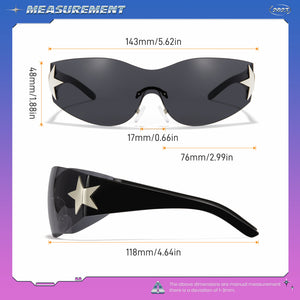 Y2K Style Polarized Sunglasses 1053