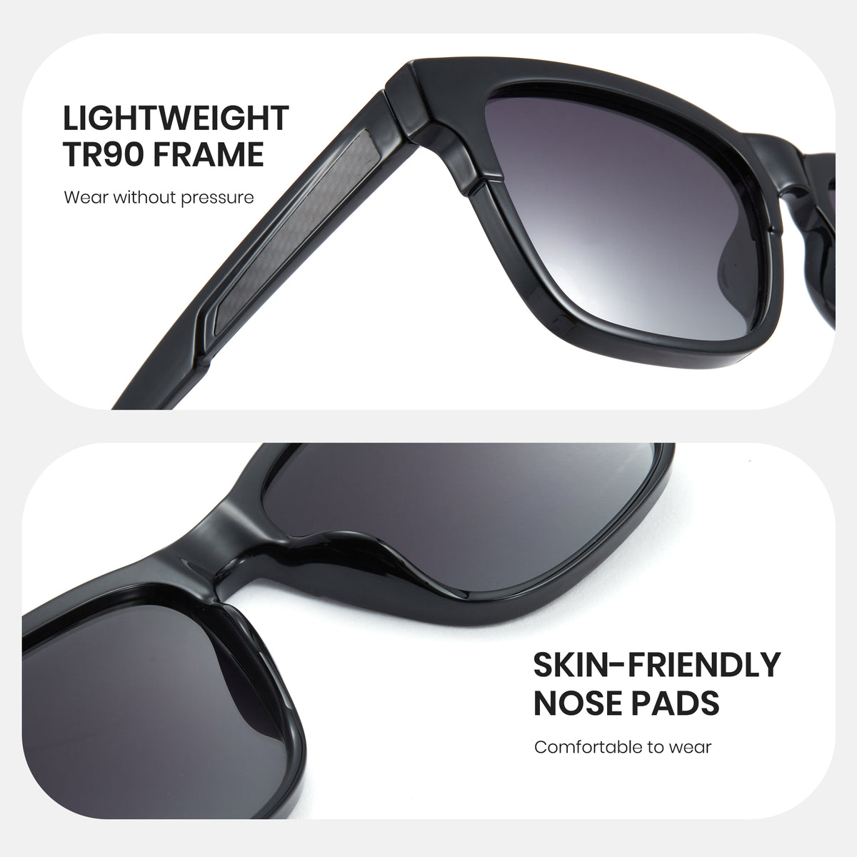 Oversized Polarized Sunglasses 1064