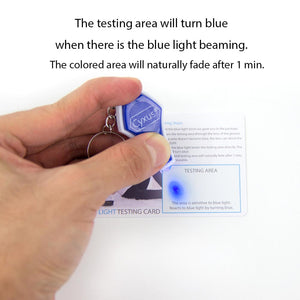 Cyxus Blue Light Test Card - Cyxus