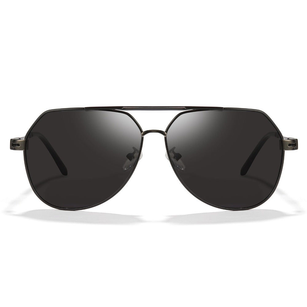 Civichic Men Polarized Sunglasses Classic Lunettes Metal Frame