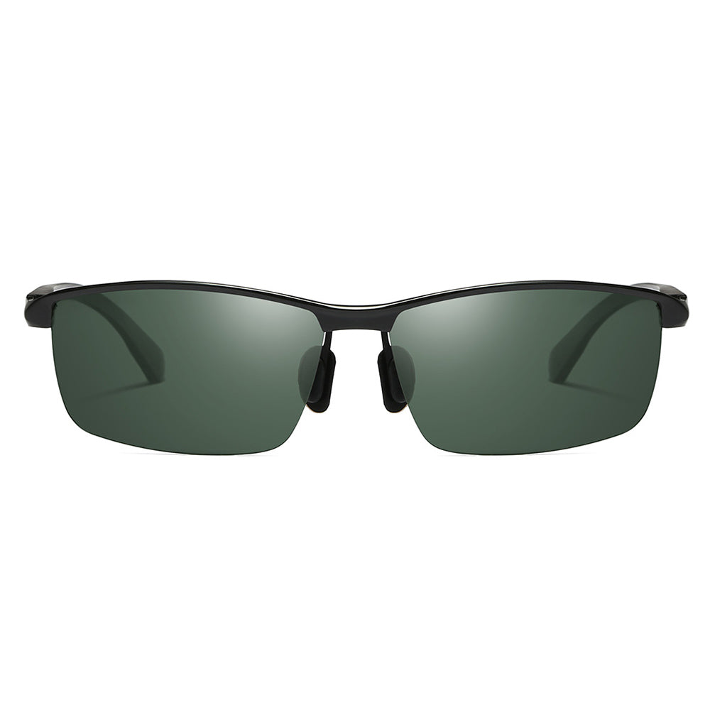 Cyxus Polarized UV Protection Sunglasses for Men 1983 Dark Green