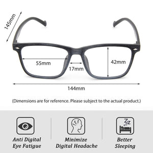 Blue Light Blocking Glasses Wood Computer Glasses cyxus