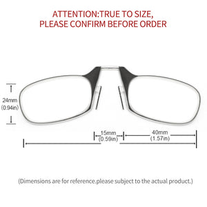 Presbyopia Blue Light Blocking Clip on Reading Glasses 2606 Reading Glasses cyxus