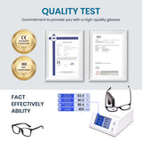 QUALITY TEST:Commitment to provide you with a high-quality glasses