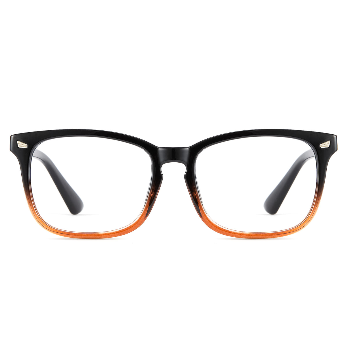 Yellow Gradient Retro Style Anti-Blue Light & Prescription Glasses