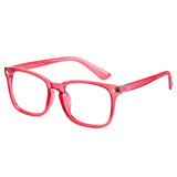 Crystal Red Glasses Frame