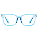 Dark Blue Retro Style Anti-Blue Light & Prescription Glasses
