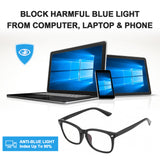 Block harmful blue light From computer, laptop & phone