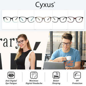 Blue Light Blocking Glasses Riya Computer Glasses cyxus