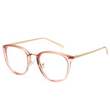 Crystal pink glasses frame