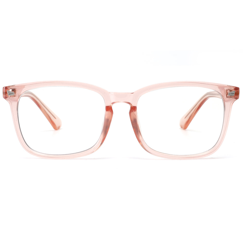 Blue Light Blocking Glasses Wing Computer Glasses cyxus - Pink