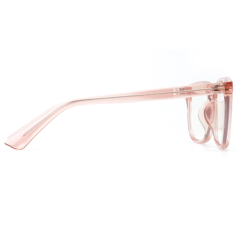 Pink glasses frame