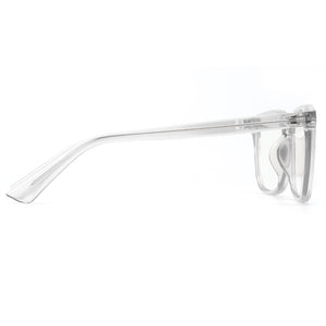 Gray glasses temples