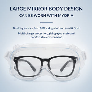 Anti-Fog Anti Virus Medical Goggles Safety Glasses cyxus